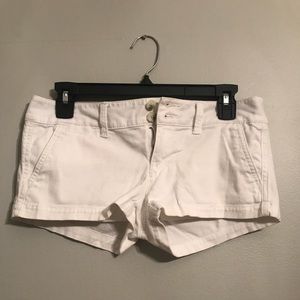 American Eagle White Shorts